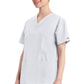 Dickies Top met V-hals dames met moderne pasvorm en zijsplitten DKE86706