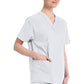 Dickies Top met V-hals dames met moderne pasvorm en zijsplitten DKE86706