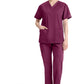 Dickies Top met V-hals dames met moderne pasvorm en zijsplitten DKE86706