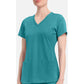 Monica Top dames met V-hals en moderne pasvorm met stretchmateriaal