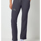Nisha Pant met middelhoge taille en rechte pijpen met stretchmateriaal