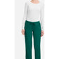Rebecca Pant dames met middelhoge taille en rechte pijpen