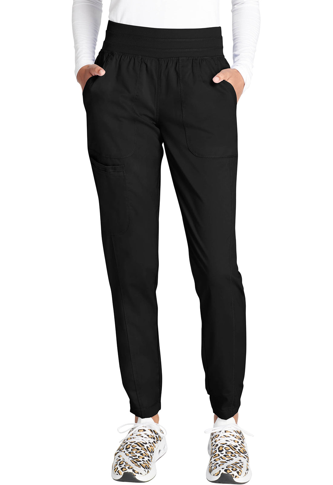 Cherokee Workwear Natural Rise Jogger met ademende mesh tailleband en 2-way stretch WWE011