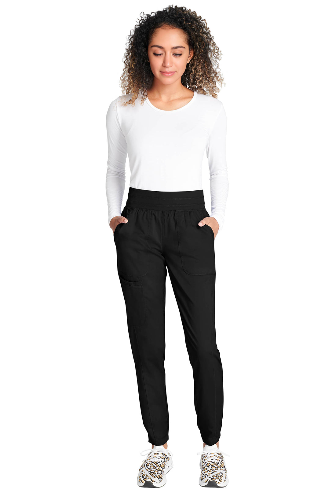 Cherokee Workwear Natural Rise Jogger met ademende mesh tailleband en 2-way stretch WWE011
