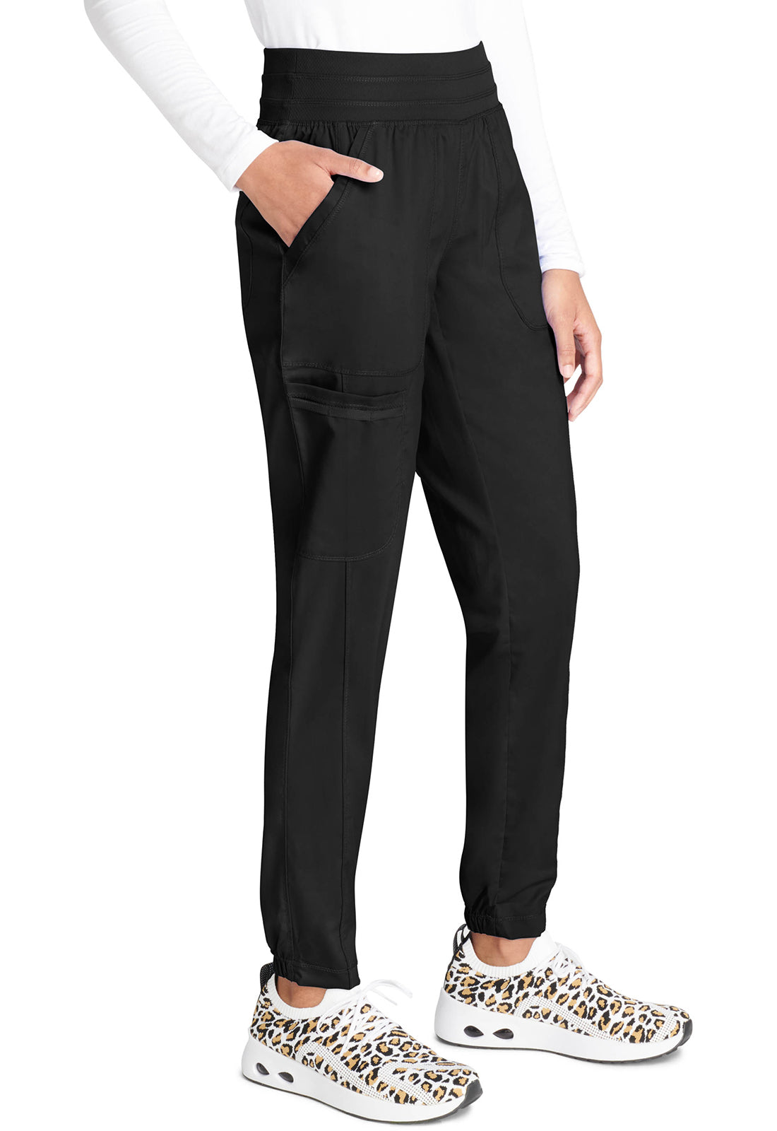 Cherokee Workwear Natural Rise Jogger met ademende mesh tailleband en 2-way stretch WWE011