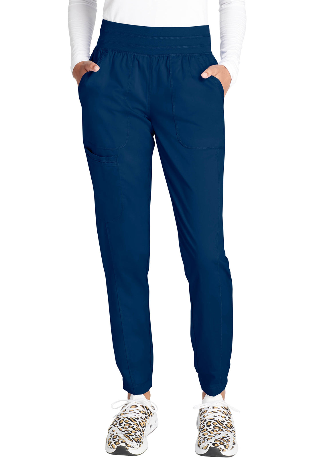 Cherokee Workwear Natural Rise Jogger met ademende mesh tailleband en 2-way stretch WWE011