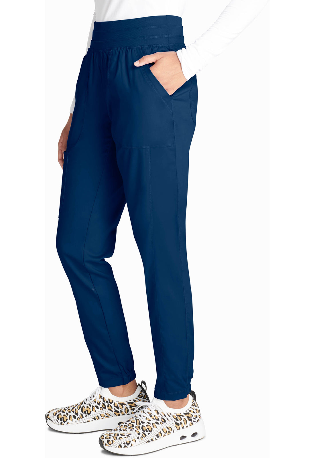 Cherokee Workwear Natural Rise Jogger met ademende mesh tailleband en 2-way stretch WWE011