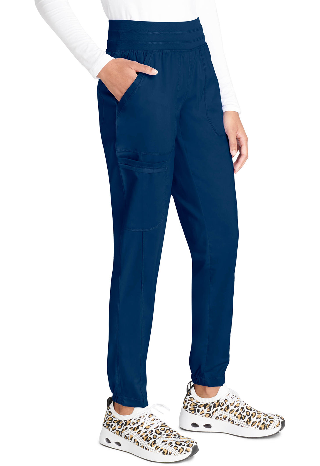Cherokee Workwear Natural Rise Jogger met ademende mesh tailleband en 2-way stretch WWE011