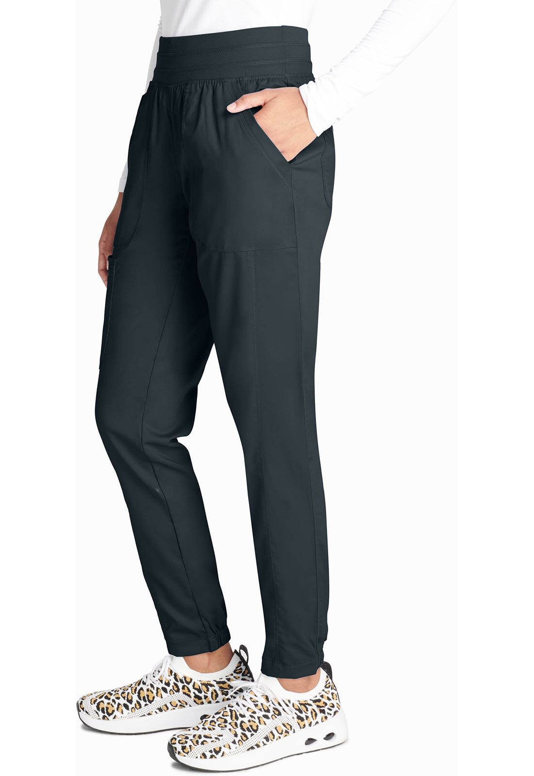 Cherokee Workwear Natural Rise Jogger met ademende mesh tailleband en 2-way stretch WWE011