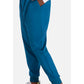 Cherokee Workwear Halfhoge joggingbroek met taps toelopende pijpen en gebreide tailleband WWE115