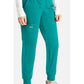 Cherokee Workwear Halfhoge joggingbroek met taps toelopende pijpen en gebreide tailleband WWE115