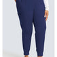 Cherokee Workwear Halfhoge joggingbroek met taps toelopende pijpen en gebreide tailleband WWE115