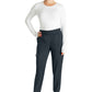 Cherokee Workwear Halfhoge joggingbroek met taps toelopende pijpen en gebreide tailleband WWE115
