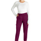 Cherokee Workwear Halfhoge joggingbroek met taps toelopende pijpen en gebreide tailleband WWE115