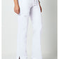 Mid-rise jeans met gematigde uitlopende pijpen en trekkoord met cargozakken en 2-way stretch WWE120