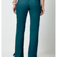 Mid-rise jeans met gematigde uitlopende pijpen en trekkoord met cargozakken en 2-way stretch WWE120