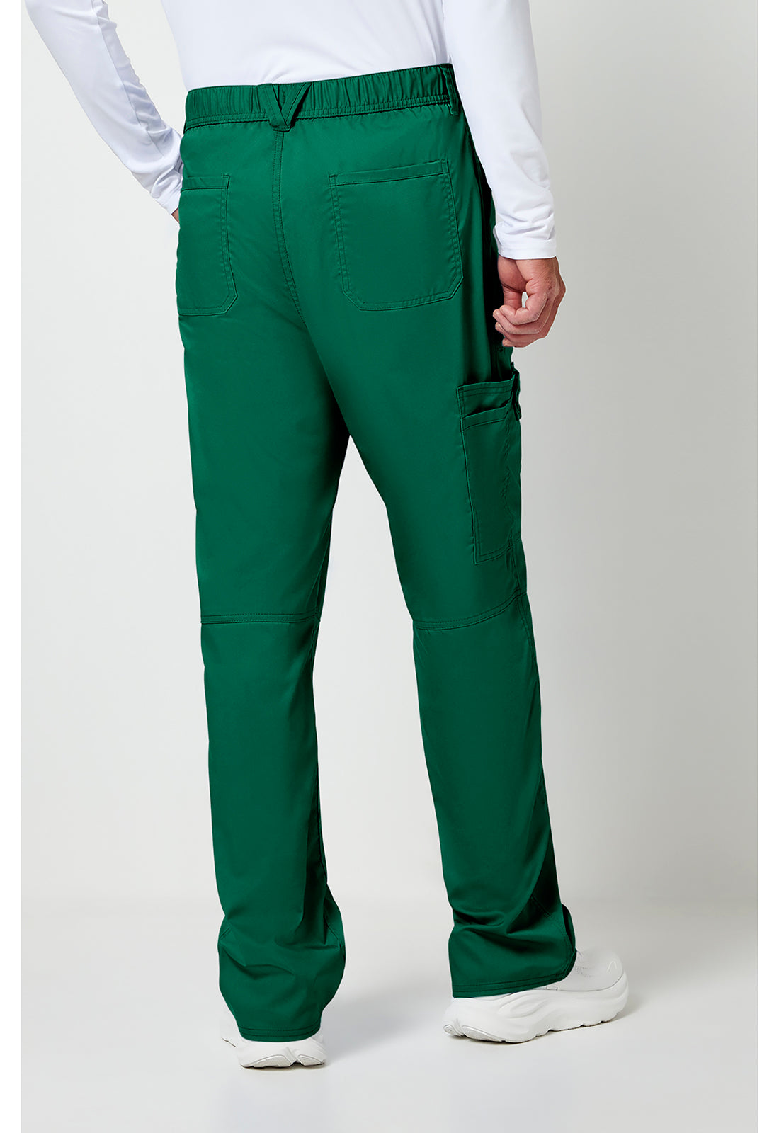 Cherokee Workwear Herenbroek met middelhoge taille en taps toelopende pijpen met 7 zakken en 2-way stretch WWE140