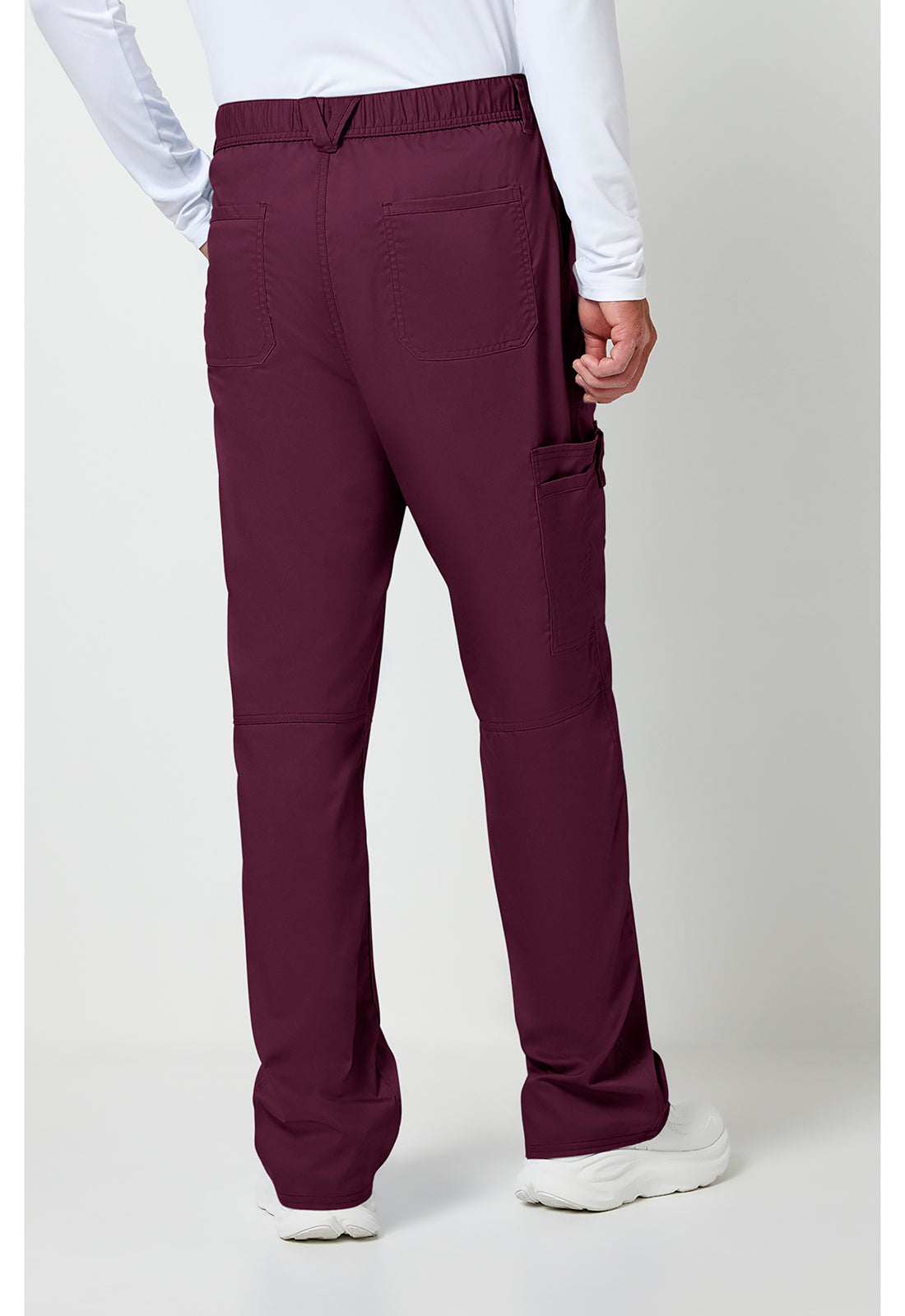 Cherokee Workwear Herenbroek met middelhoge taille en taps toelopende pijpen met 7 zakken en 2-way stretch WWE140