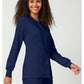 Cherokee Workwear Warming-upjack met drukknoopsluiting met geribde manchetten en 2-way stretch WWE310