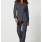 Cherokee Workwear Warming-upjack met drukknoopsluiting met geribde manchetten en 2-way stretch WWE310