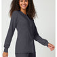 Cherokee Workwear Warming-upjack met drukknoopsluiting met geribde manchetten en 2-way stretch WWE310