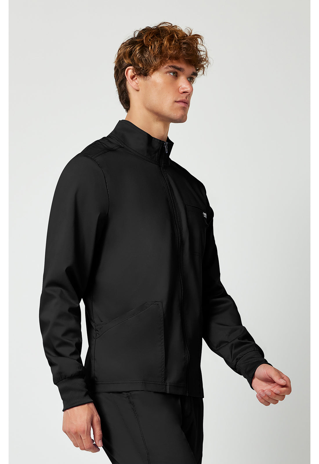 Cherokee Workwear Herenjas met ritssluiting, geribde manchetten en 2-way stretch WWE320