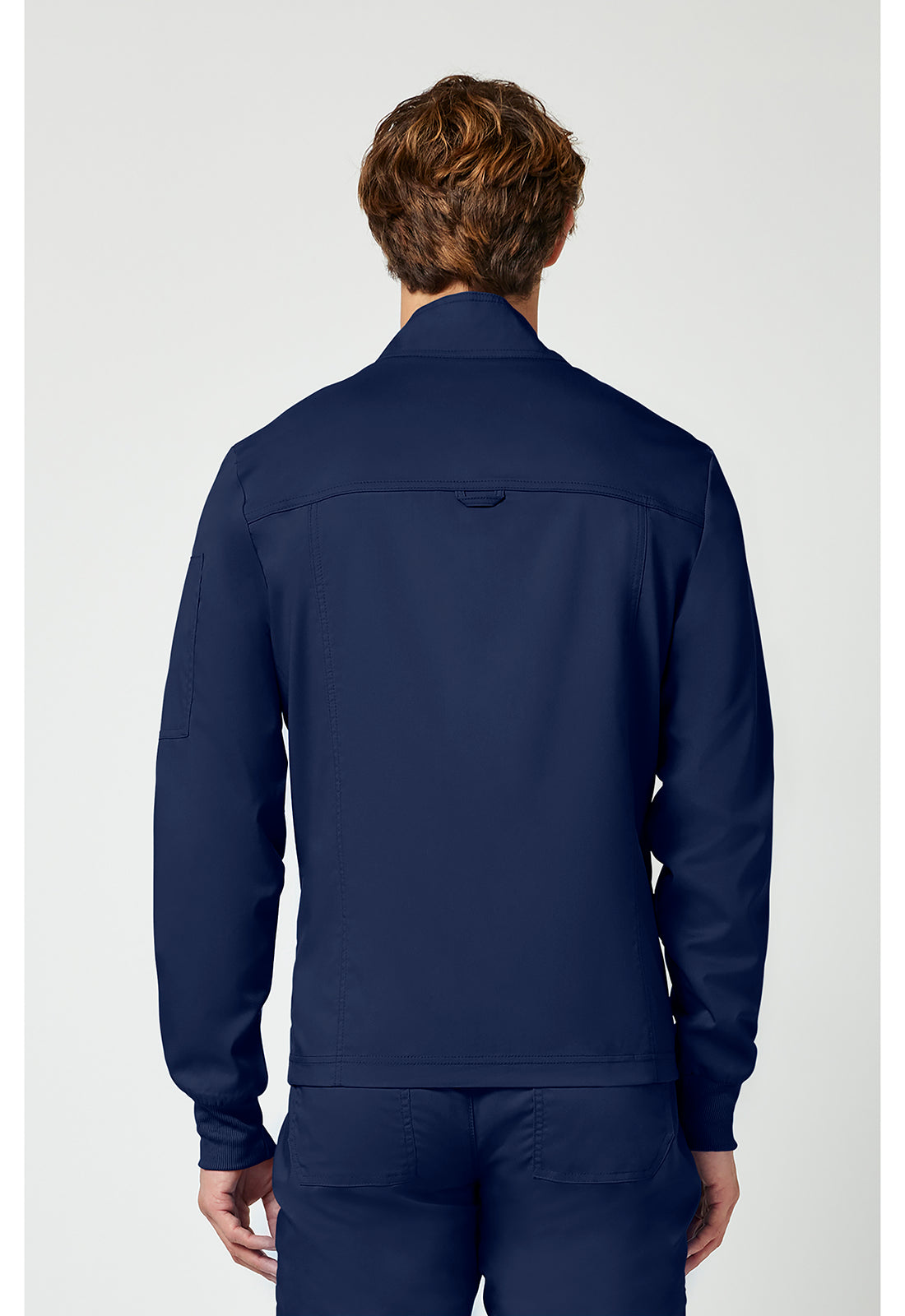 Cherokee Workwear Herenjas met ritssluiting, geribde manchetten en 2-way stretch WWE320