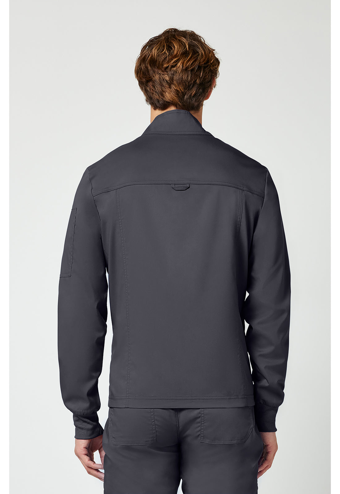Cherokee Workwear Herenjas met ritssluiting, geribde manchetten en 2-way stretch WWE320