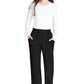 Cherokee Workwear Cargo broek met middelhoge taille en elastische tailleband met 7 zakken en Core Stretch WWE4005