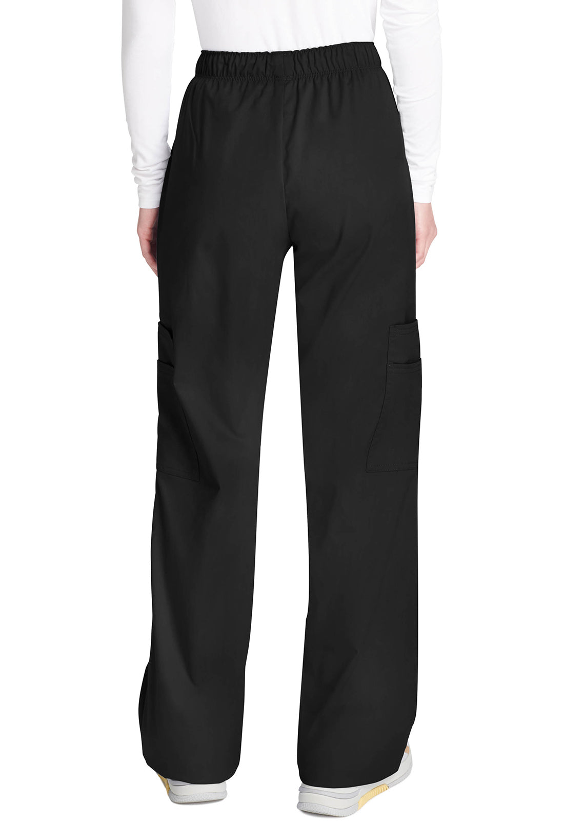 Cherokee Workwear Cargo broek met middelhoge taille en elastische tailleband met 7 zakken en Core Stretch WWE4005