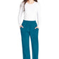 Cherokee Workwear Cargo broek met middelhoge taille en elastische tailleband met 7 zakken en Core Stretch WWE4005