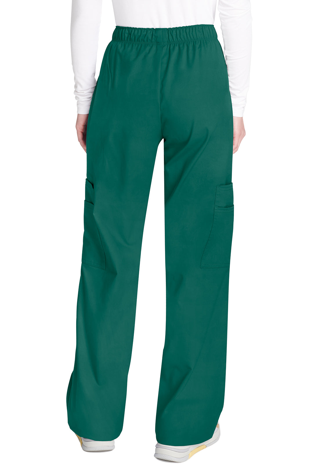 Cherokee Workwear Cargo broek met middelhoge taille en elastische tailleband met 7 zakken en Core Stretch WWE4005