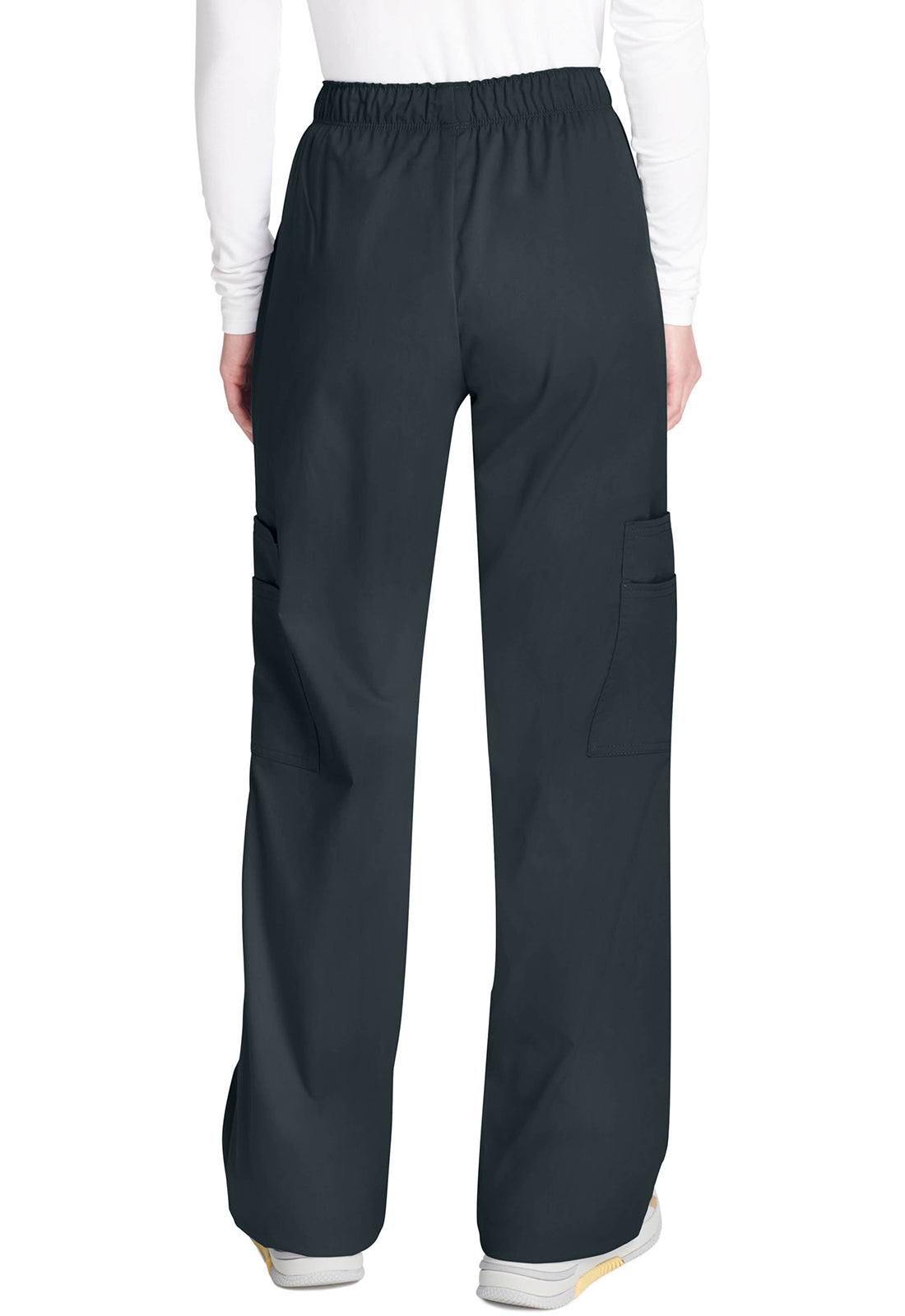 Cherokee Workwear Cargo broek met middelhoge taille en elastische tailleband met 7 zakken en Core Stretch WWE4005