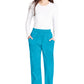 Cherokee Workwear Cargo broek met middelhoge taille en elastische tailleband met 7 zakken en Core Stretch WWE4005