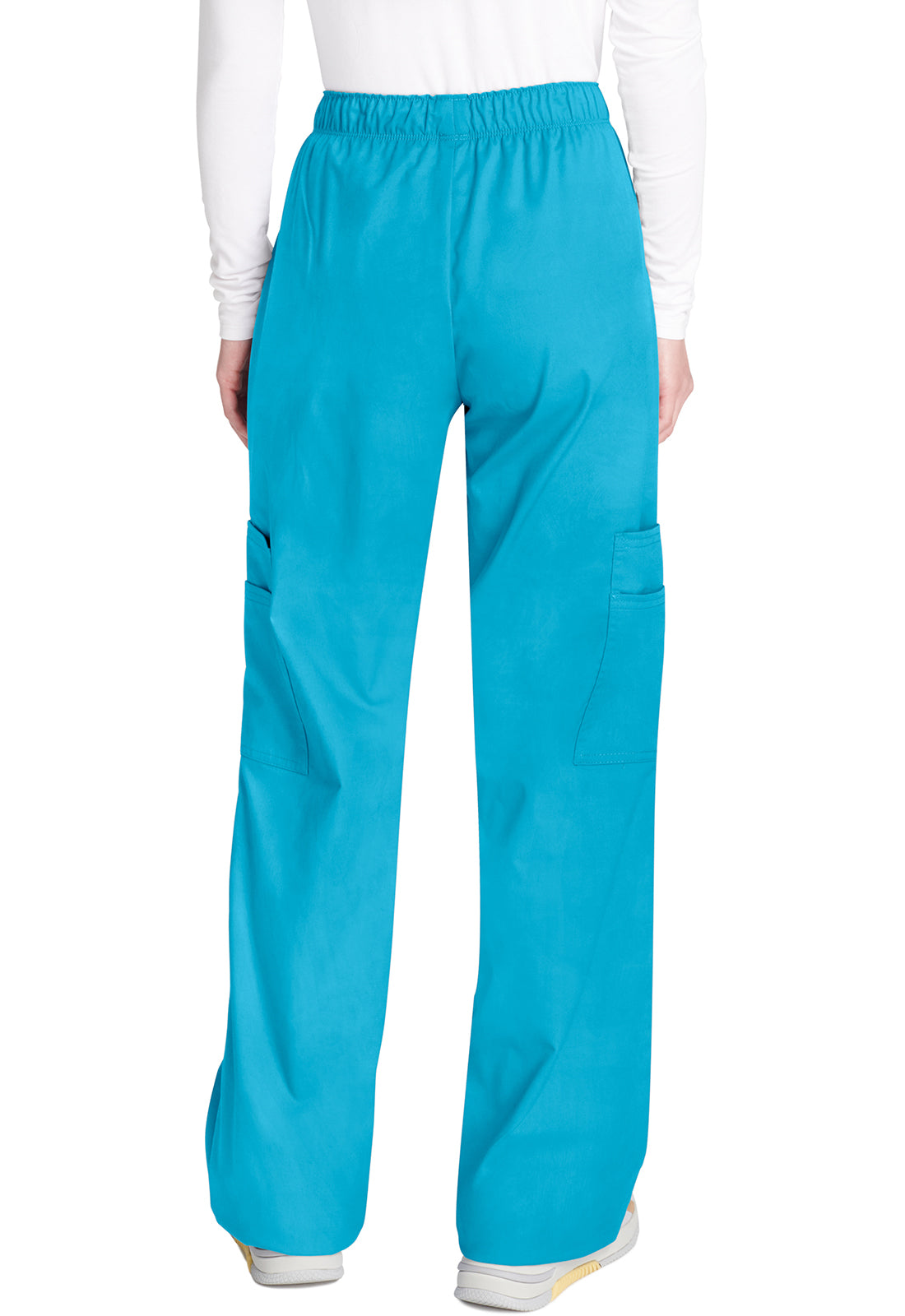 Cherokee Workwear Cargo broek met middelhoge taille en elastische tailleband met 7 zakken en Core Stretch WWE4005