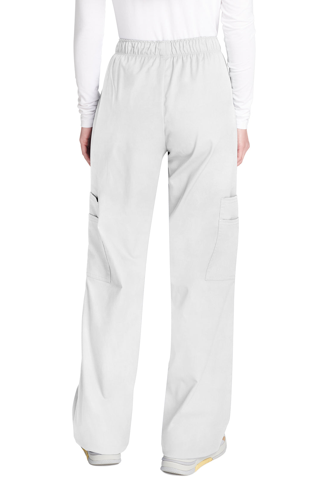 Cherokee Workwear Cargo broek met middelhoge taille en elastische tailleband met 7 zakken en Core Stretch WWE4005