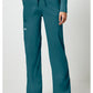 Unisex cargo broek met trekkoord met rechte pijpen en Core Stretch WWE4043