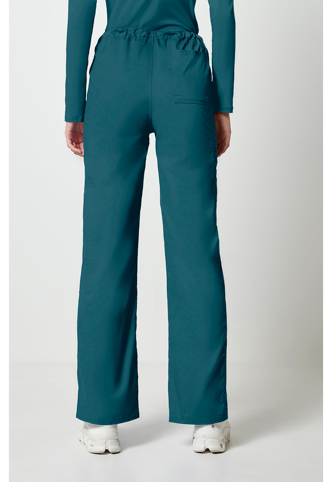 Unisex cargo broek met trekkoord met rechte pijpen en Core Stretch WWE4043
