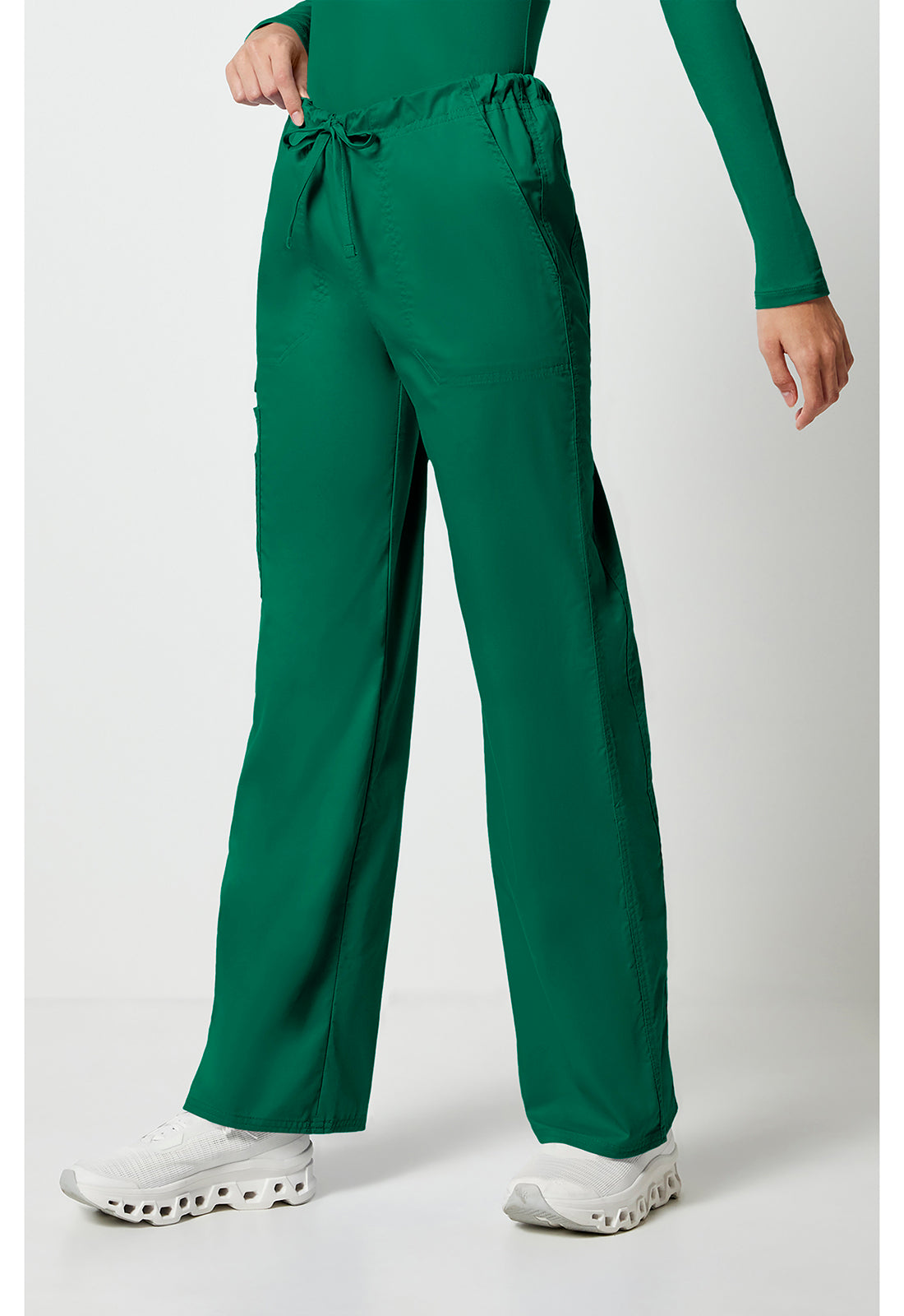 Unisex cargo broek met trekkoord met rechte pijpen en Core Stretch WWE4043