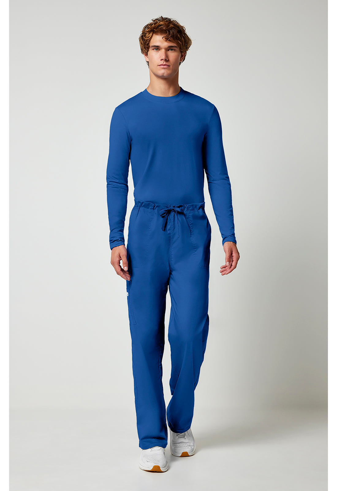 Unisex cargo broek met trekkoord met rechte pijpen en Core Stretch WWE4043