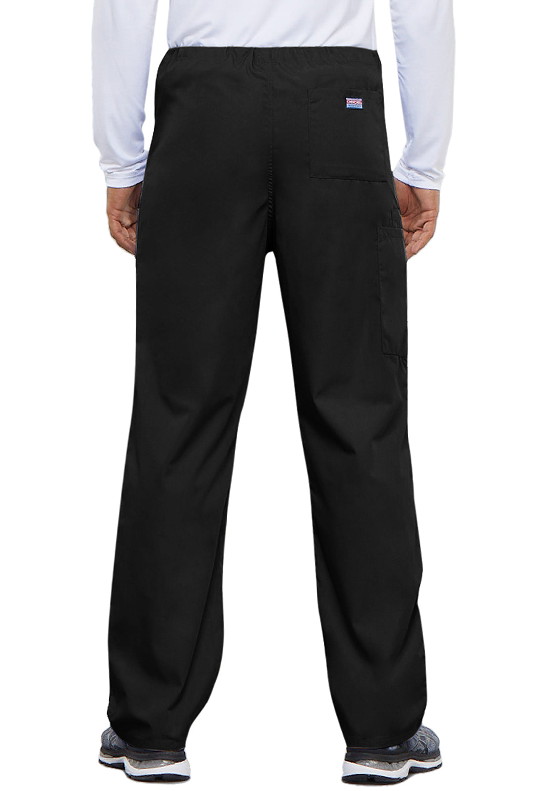 Unisex cargo broek met trekkoord met rechte pijpen en traditionele pasvorm