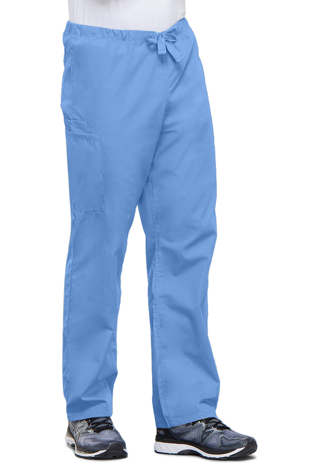 Unisex cargo broek met trekkoord met rechte pijpen en traditionele pasvorm