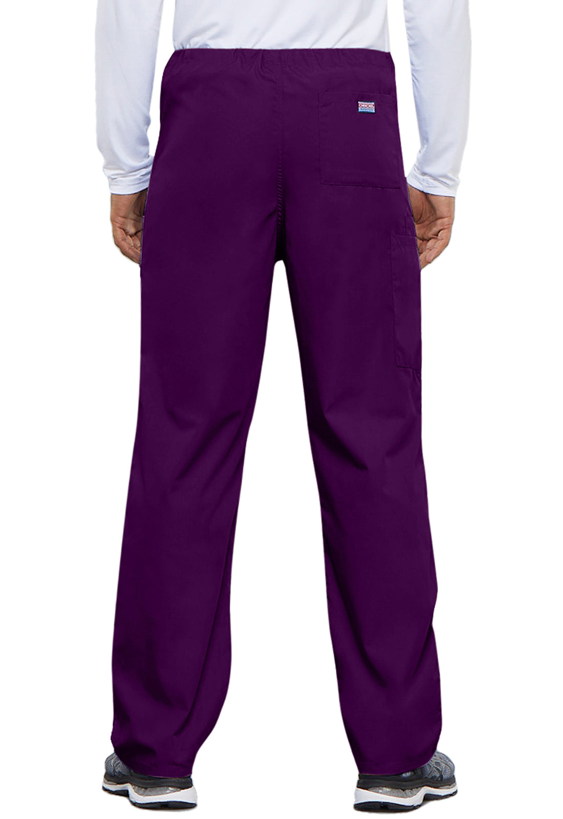 Unisex cargo broek met trekkoord met rechte pijpen en traditionele pasvorm
