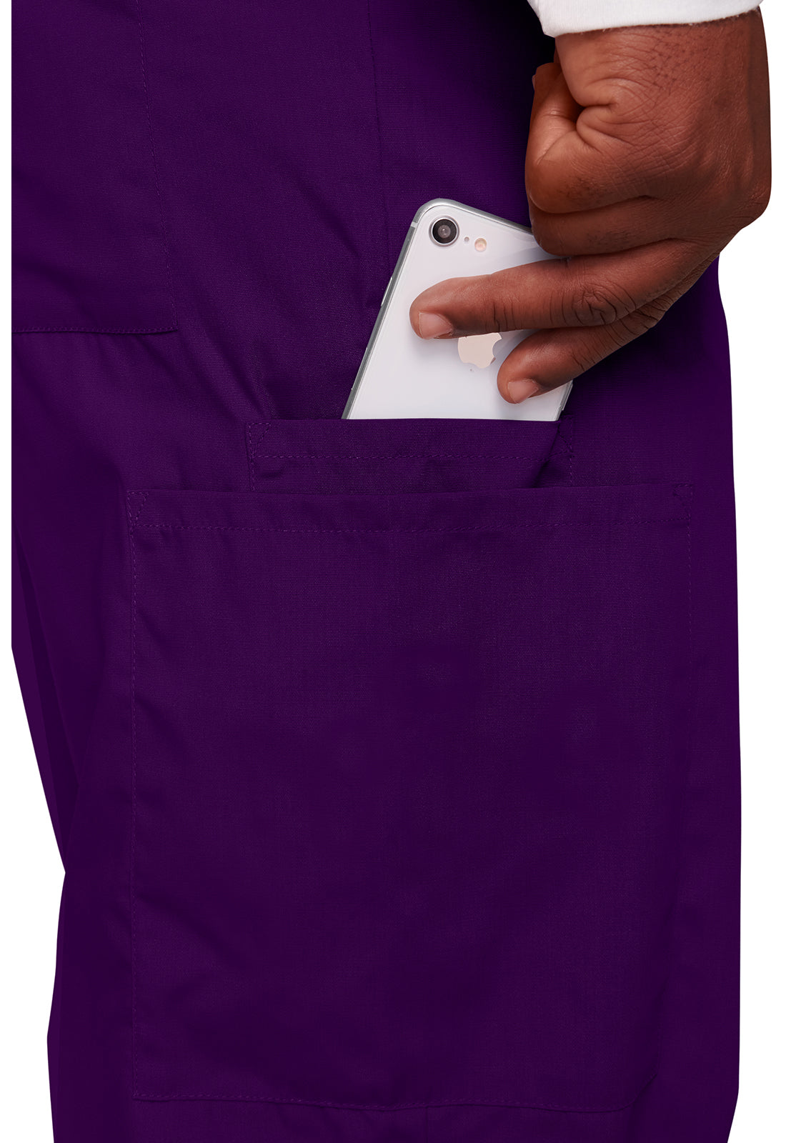 Unisex cargo broek met trekkoord met rechte pijpen en traditionele pasvorm
