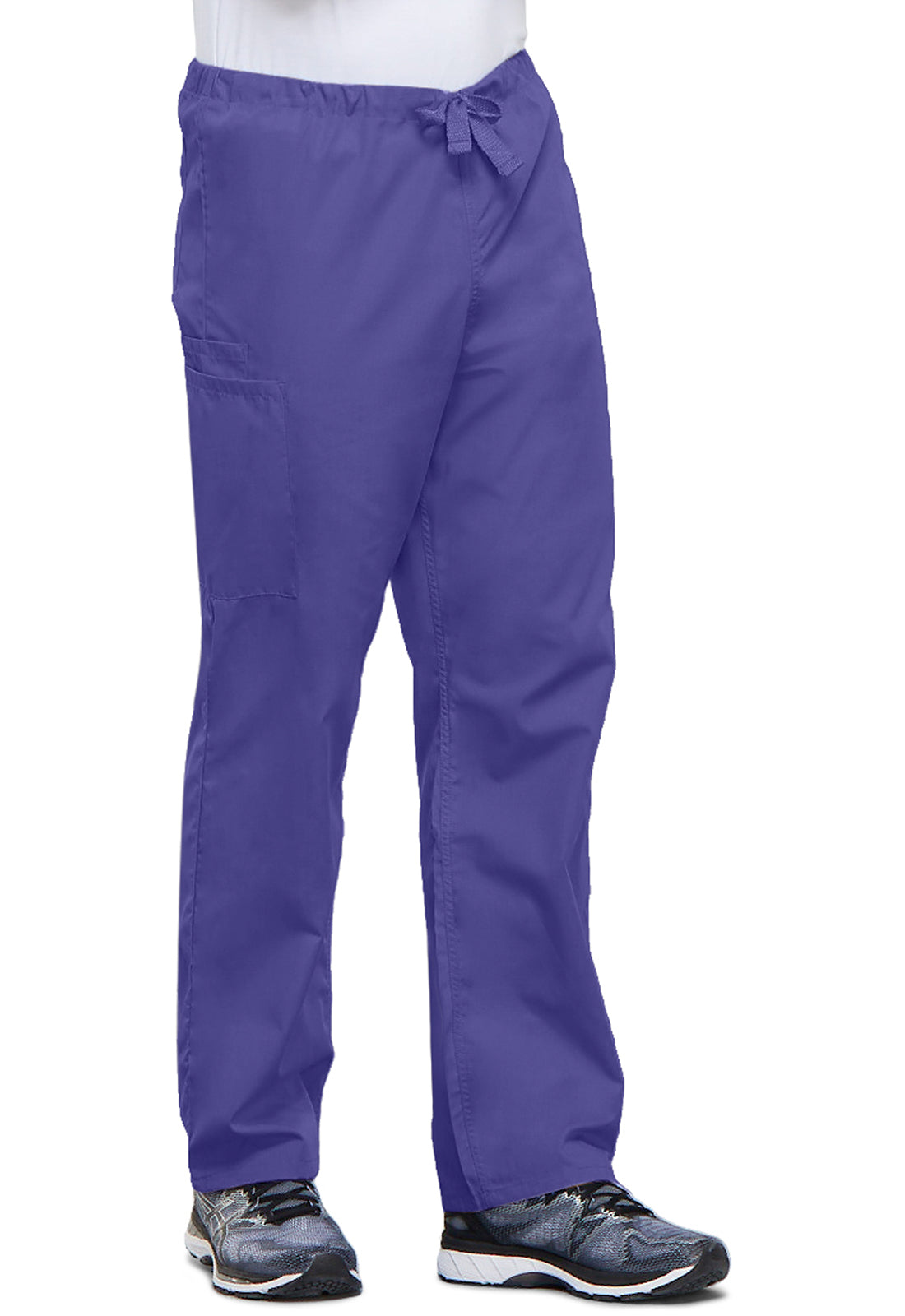Unisex cargo broek met trekkoord met rechte pijpen en traditionele pasvorm