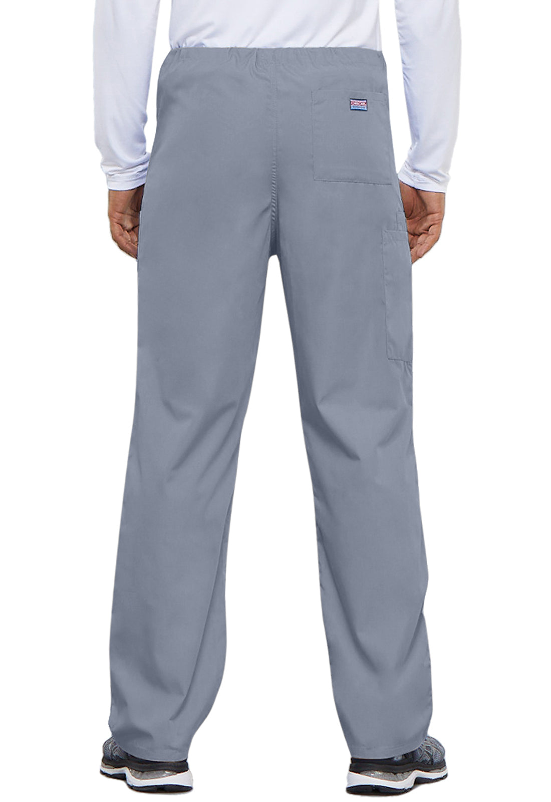 Unisex cargo broek met trekkoord met rechte pijpen en traditionele pasvorm