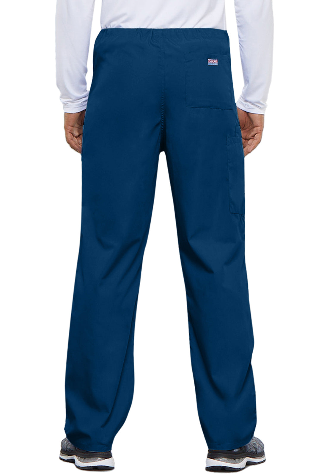 Unisex cargo broek met trekkoord met rechte pijpen en traditionele pasvorm