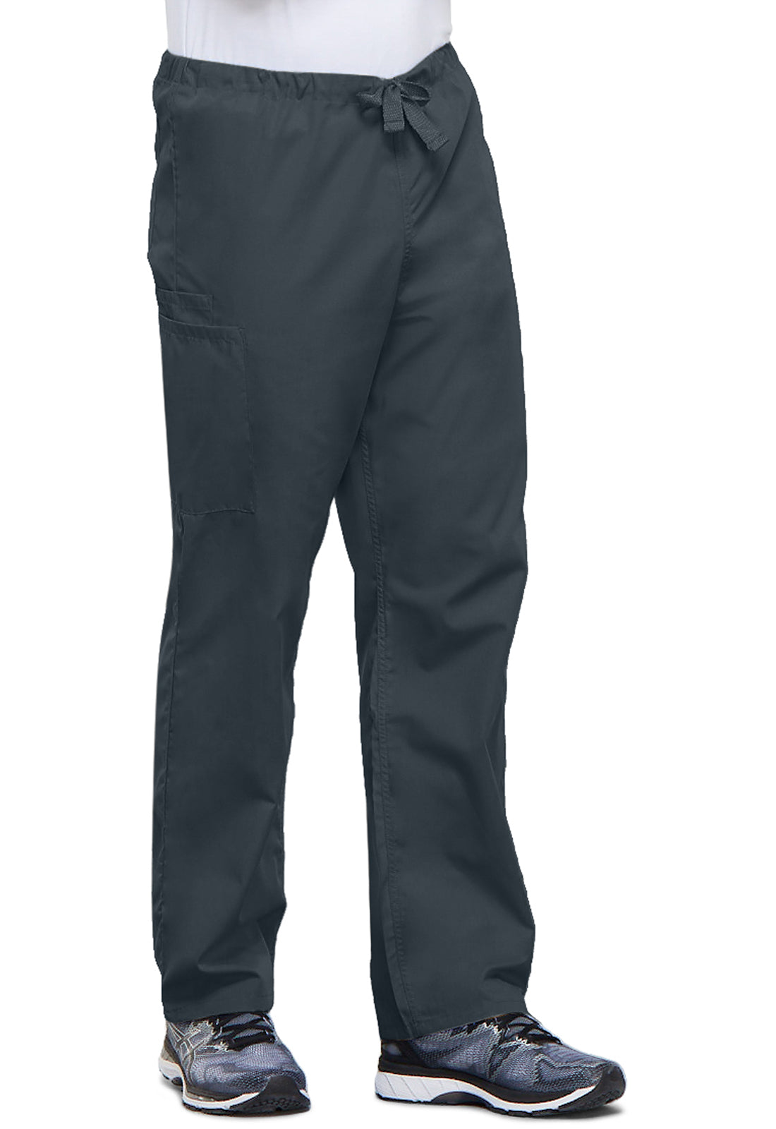 Unisex cargo broek met trekkoord met rechte pijpen en traditionele pasvorm