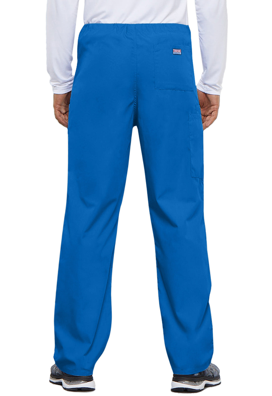 Unisex cargo broek met trekkoord met rechte pijpen en traditionele pasvorm