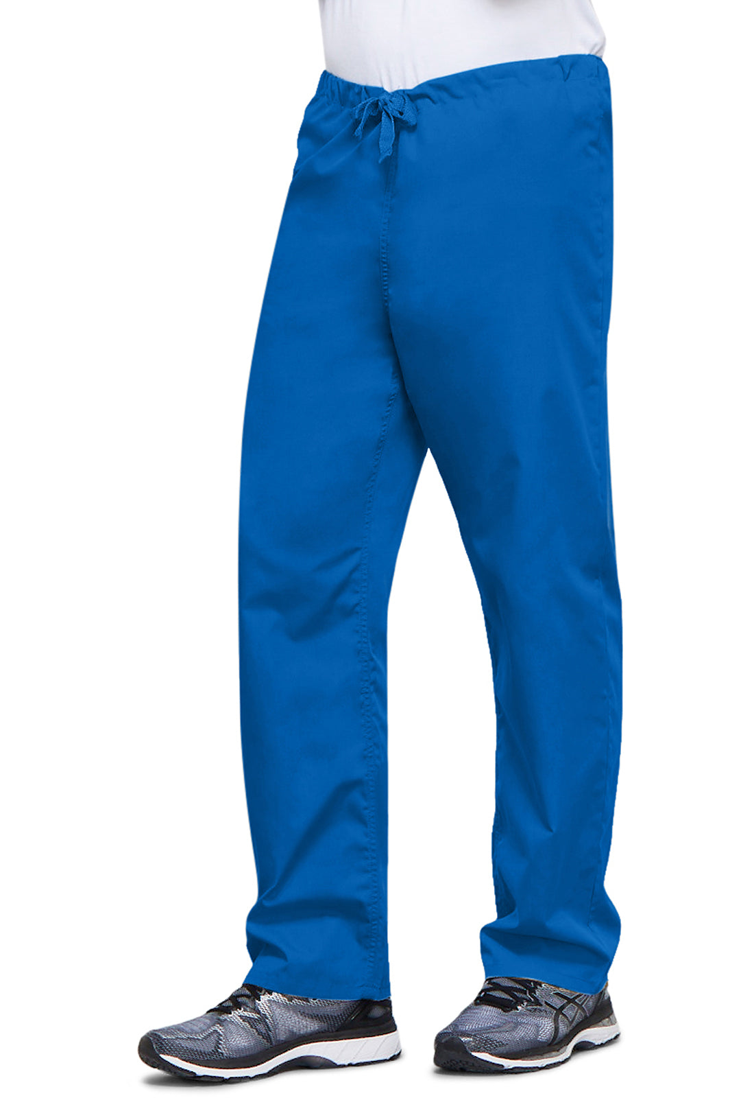 Unisex cargo broek met trekkoord met rechte pijpen en traditionele pasvorm